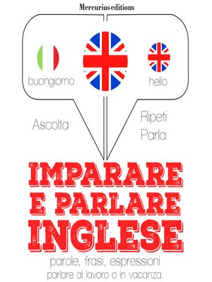 cover image of Imparare e parlare Inglese